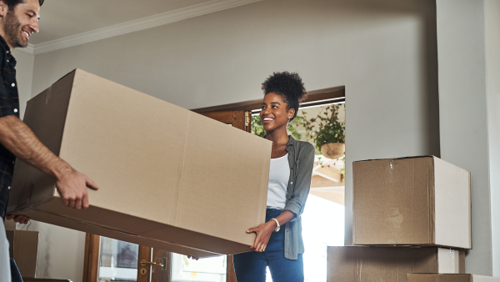 Couple Moving In