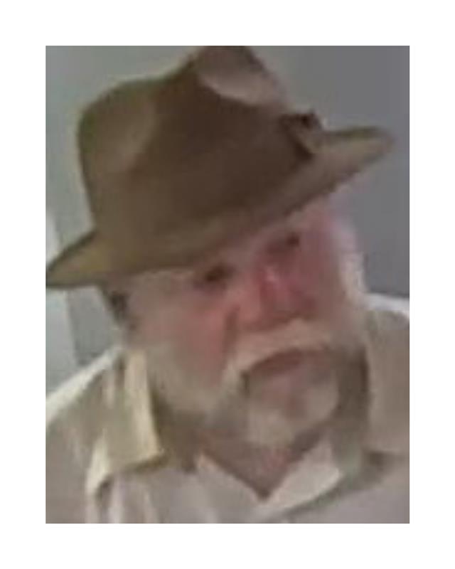 Person entering with cane on right side