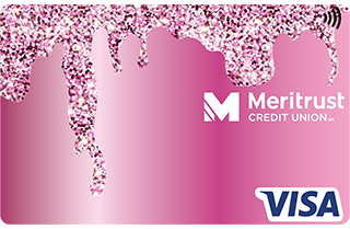 Pink Glitter Card